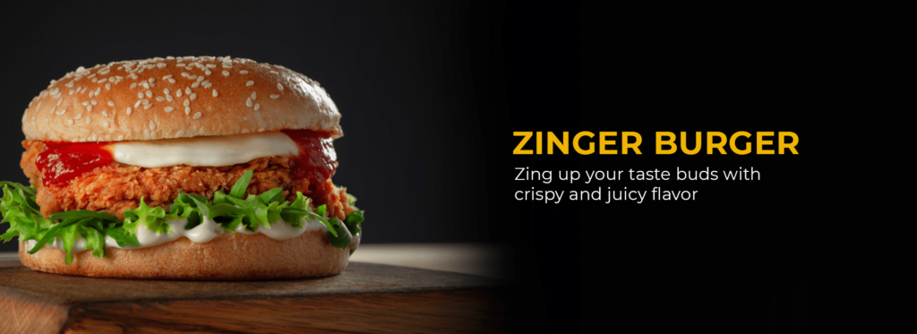 zinger burger