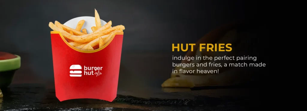 Free Fries Offer at Burger Hut