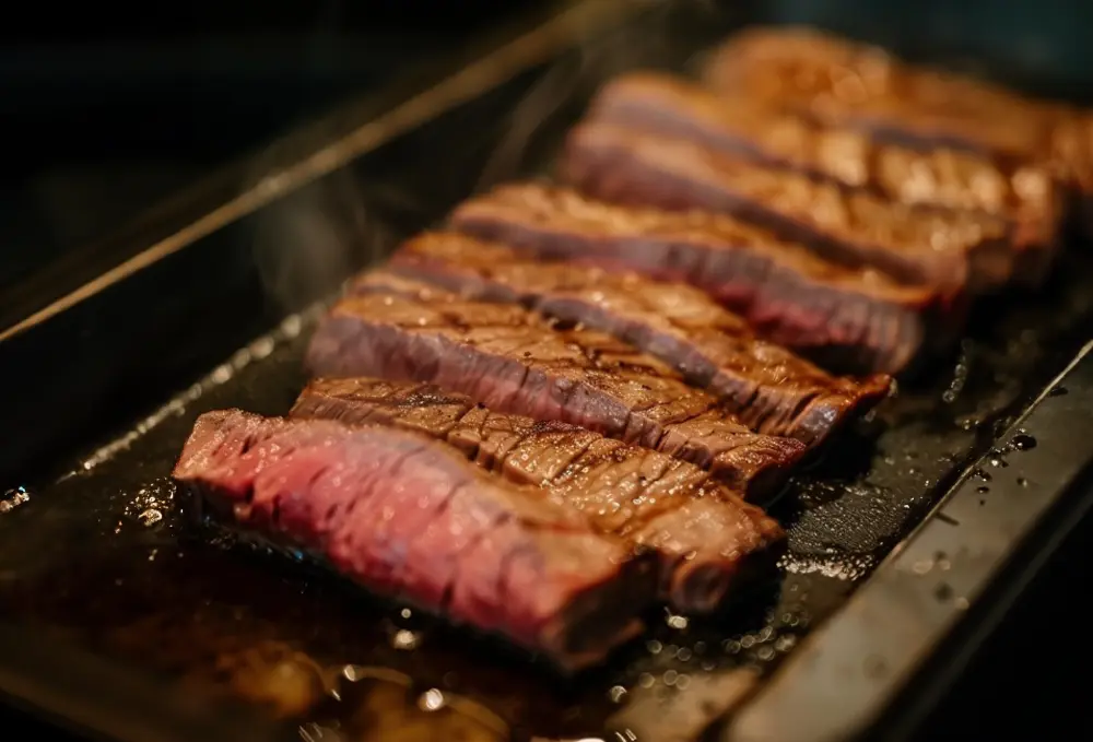 Cooking steak